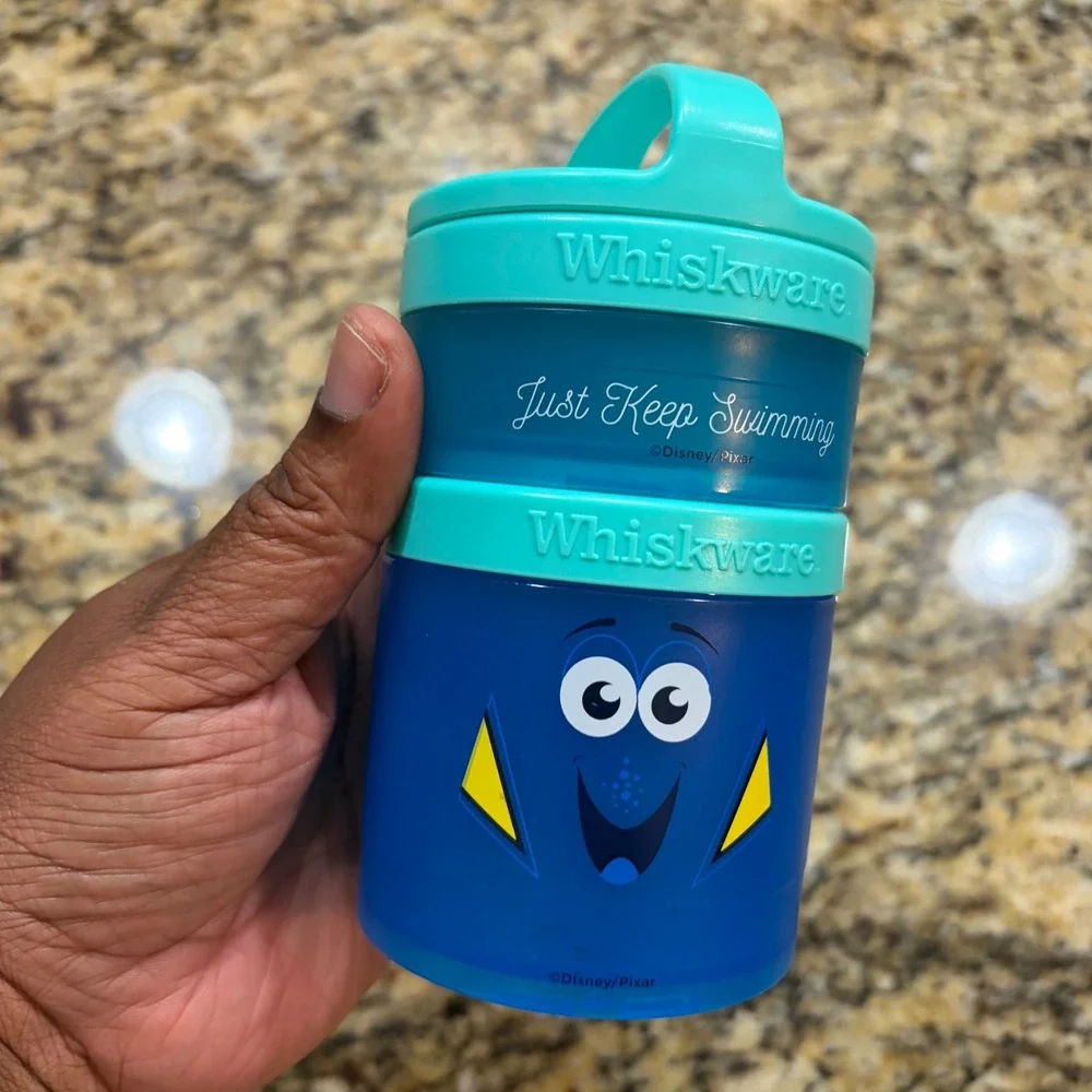 Whiskware Disney Finding Dory Snack Containers Stackable Jars Just Keep Swimming
